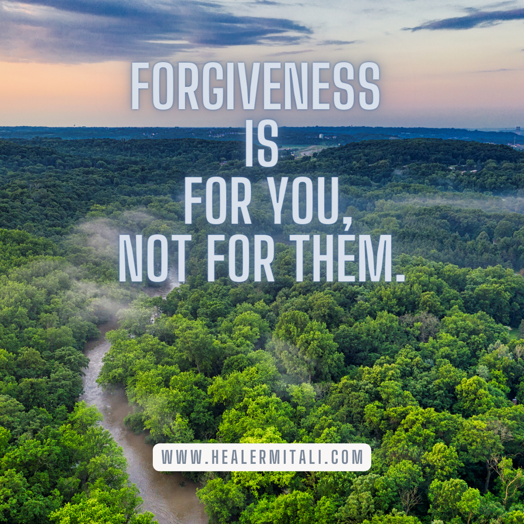 Forgiveness is a powerful tool to create and maintain sound mental health